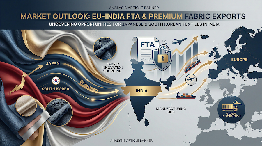 日本・韓国の生地はインドで売れるか(第2回)